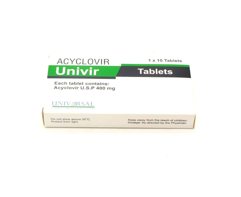 Acyclovir 400mg Tablets (Univir)