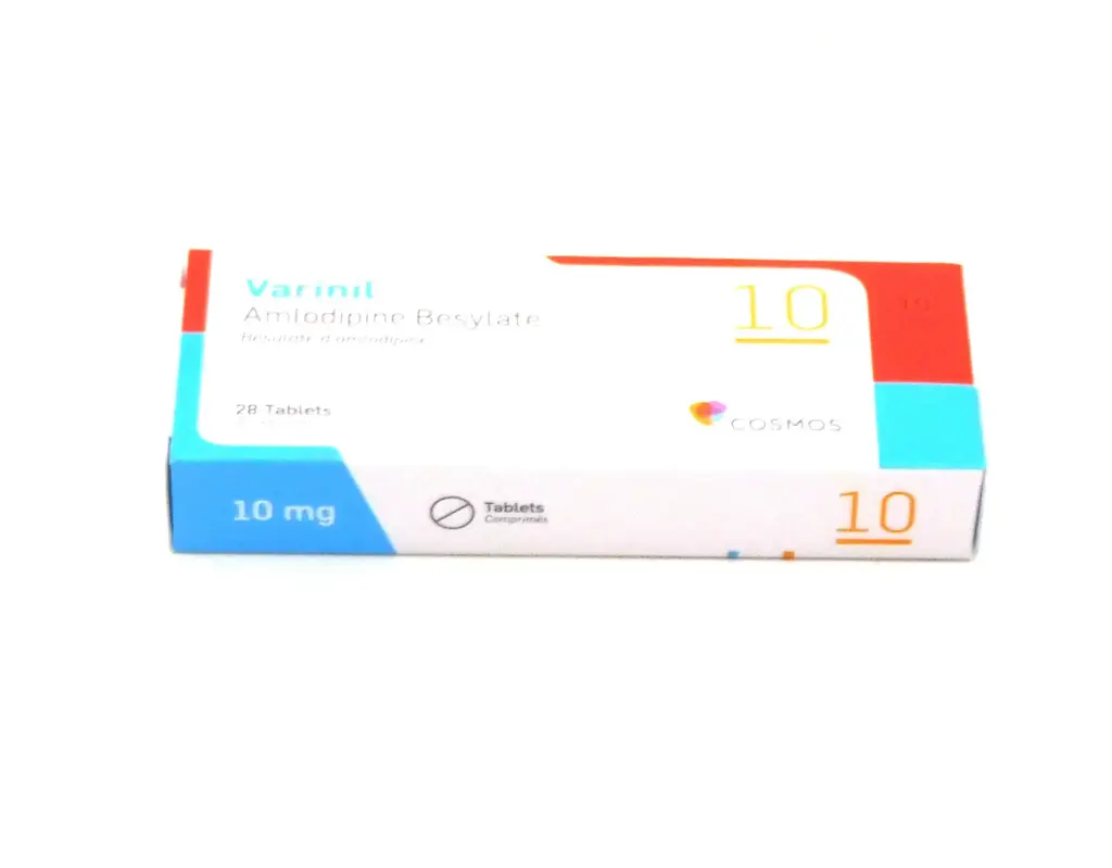 Amlodipine Besylate 10mg Tablets (Varinil)