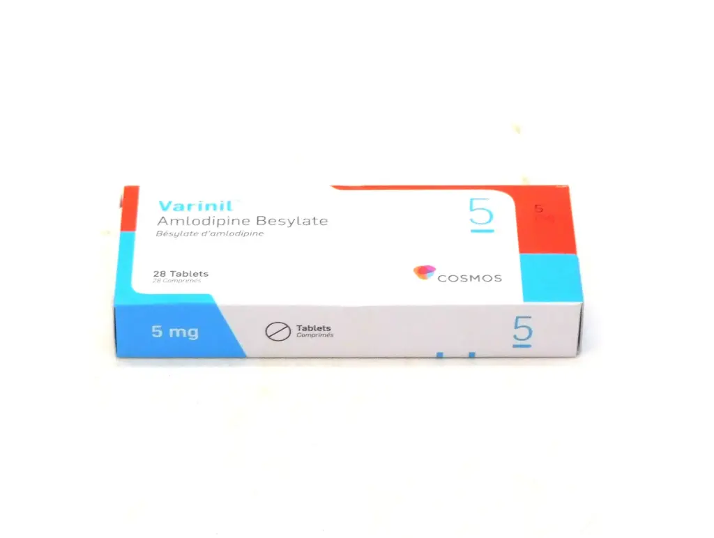 Amlodipine Besylate 5mg Tablets (Varinil)