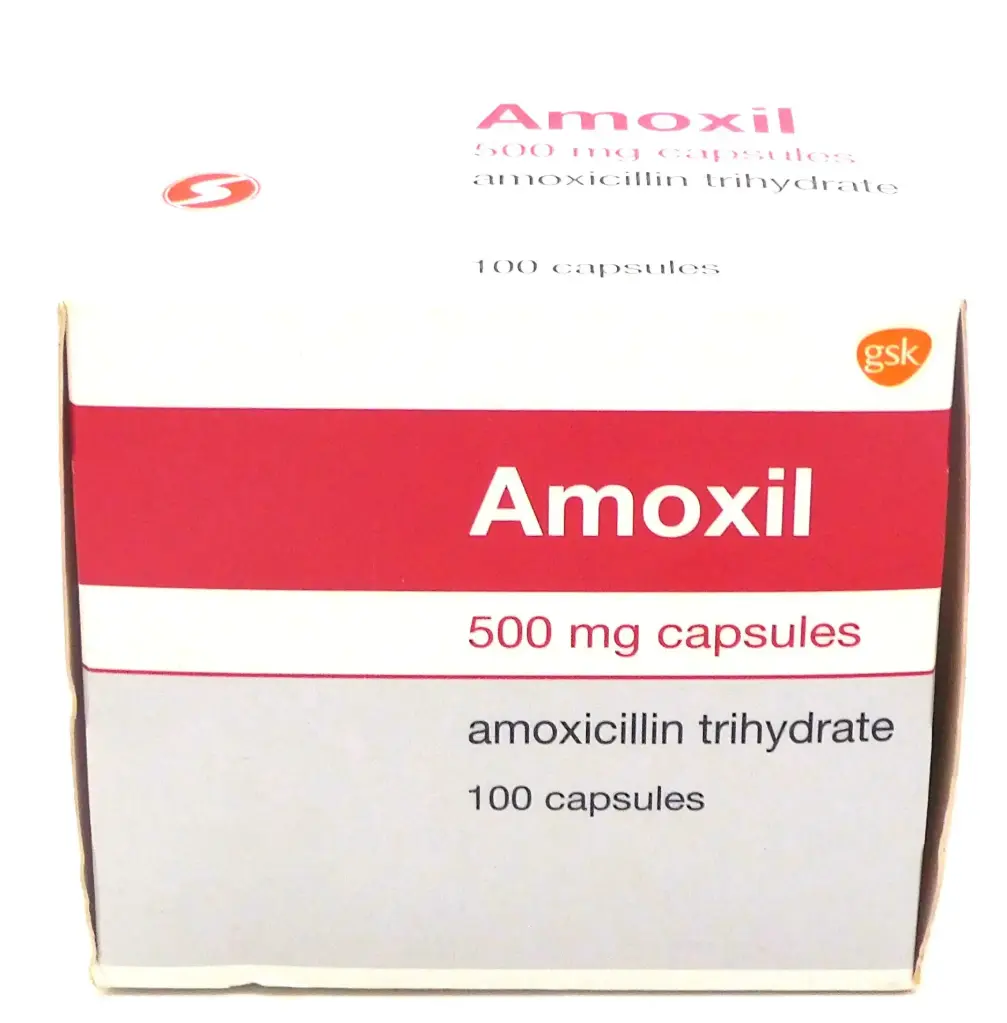 Amoxicillin 500mg Capsules (Amoxil)