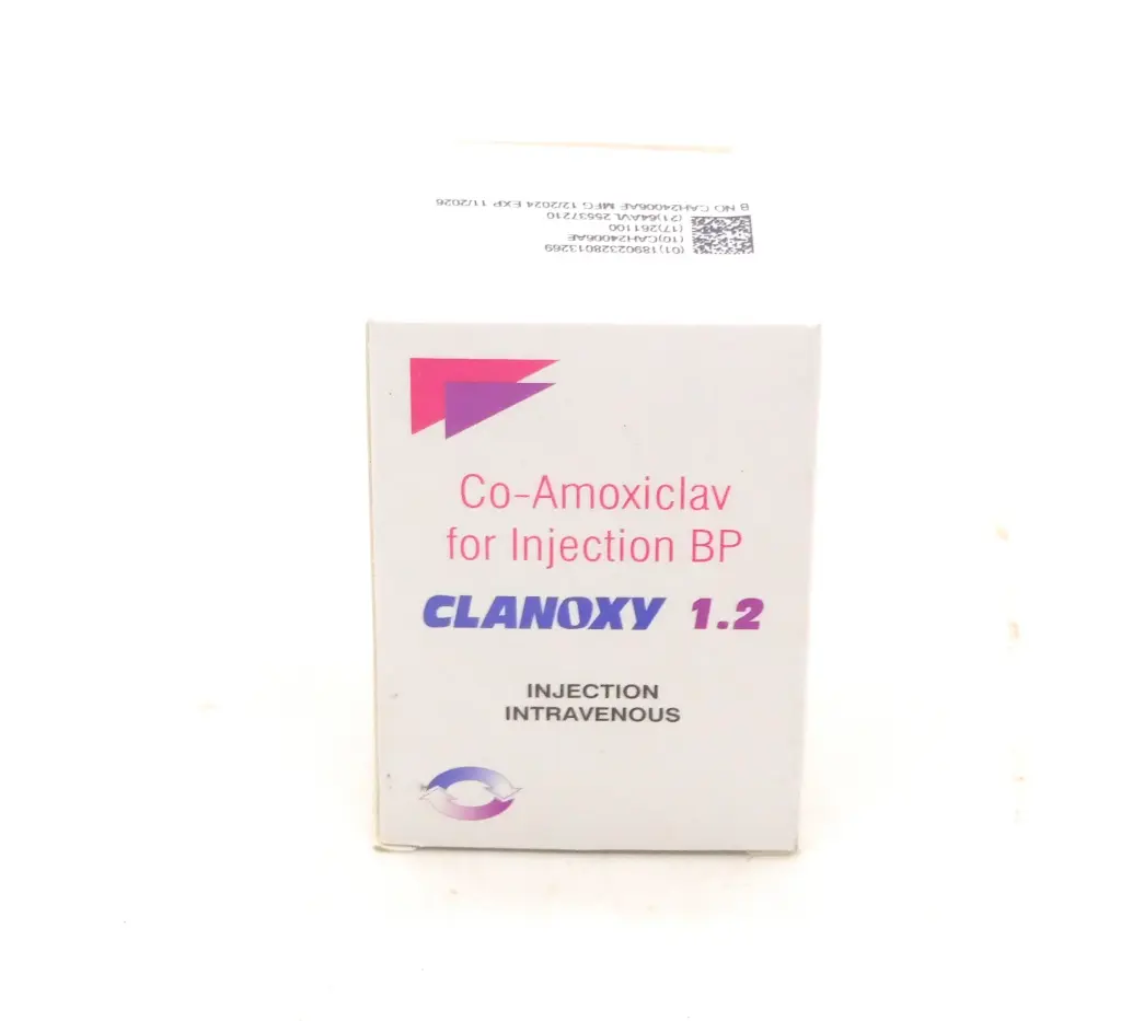 Amoxicillin/Clavulanate Potassium 1.2g Injection (Clanoxy)