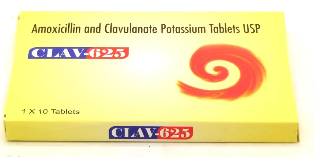 Amoxicillin/Clavulanate Potassium 625mg Tablets (Clav-625)