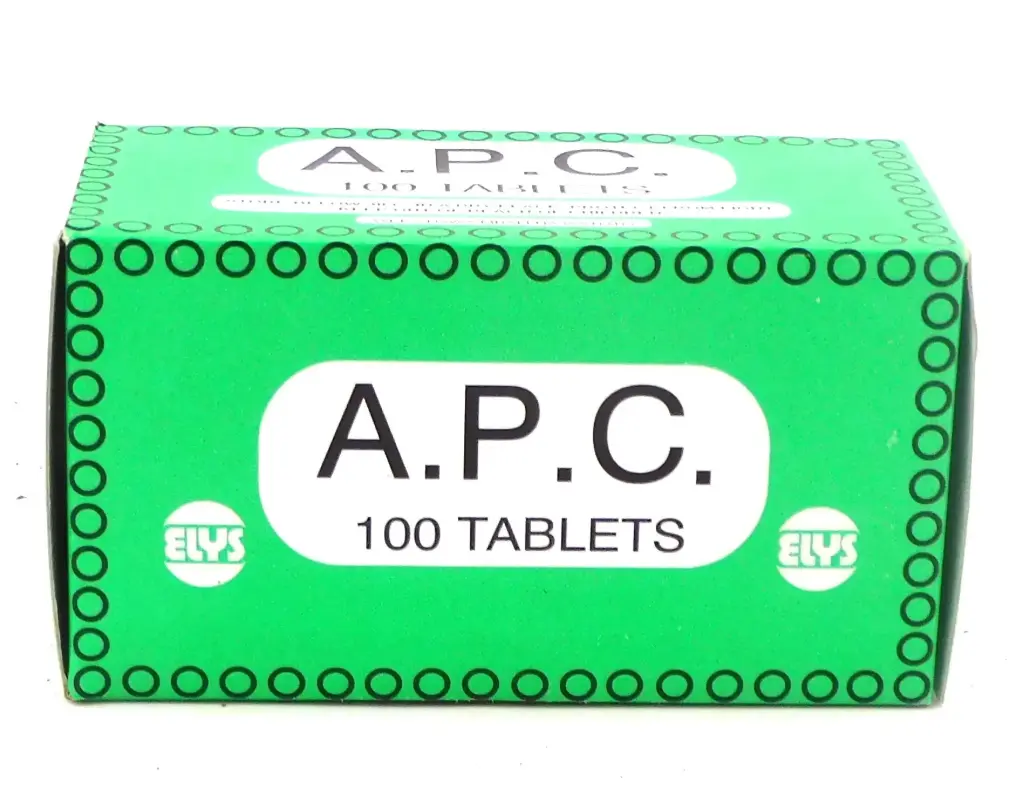 APC Tablets 150mg/250mg/30mg (Elys)