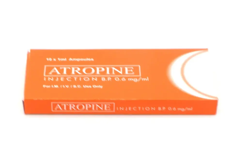 Atropine 0.6mg/ml Injection Ampoule (Laborate)