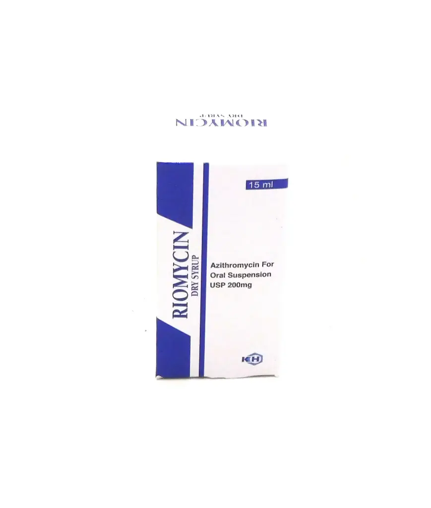 Azithromycin 200mg/5ml Suspension 15ml (Riomycin)