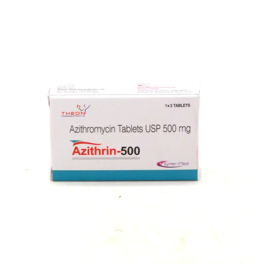 Azithromycin 500mg Tablets (Azithrin-500)