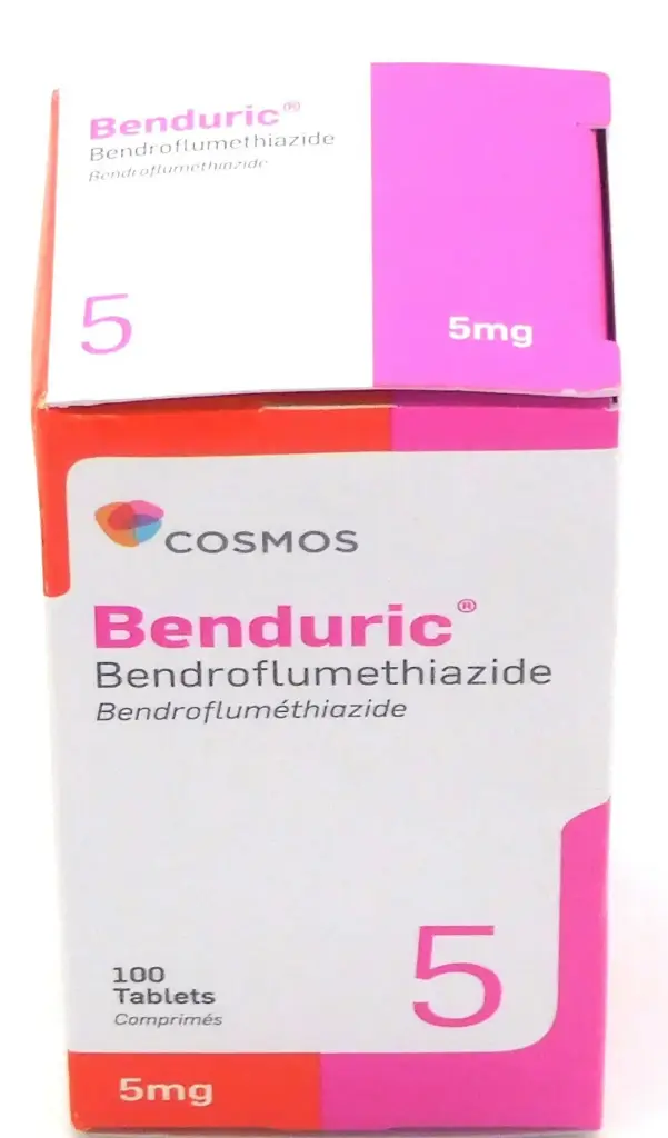 Bendroflumethiazide 5mg Tablets (Benduric)