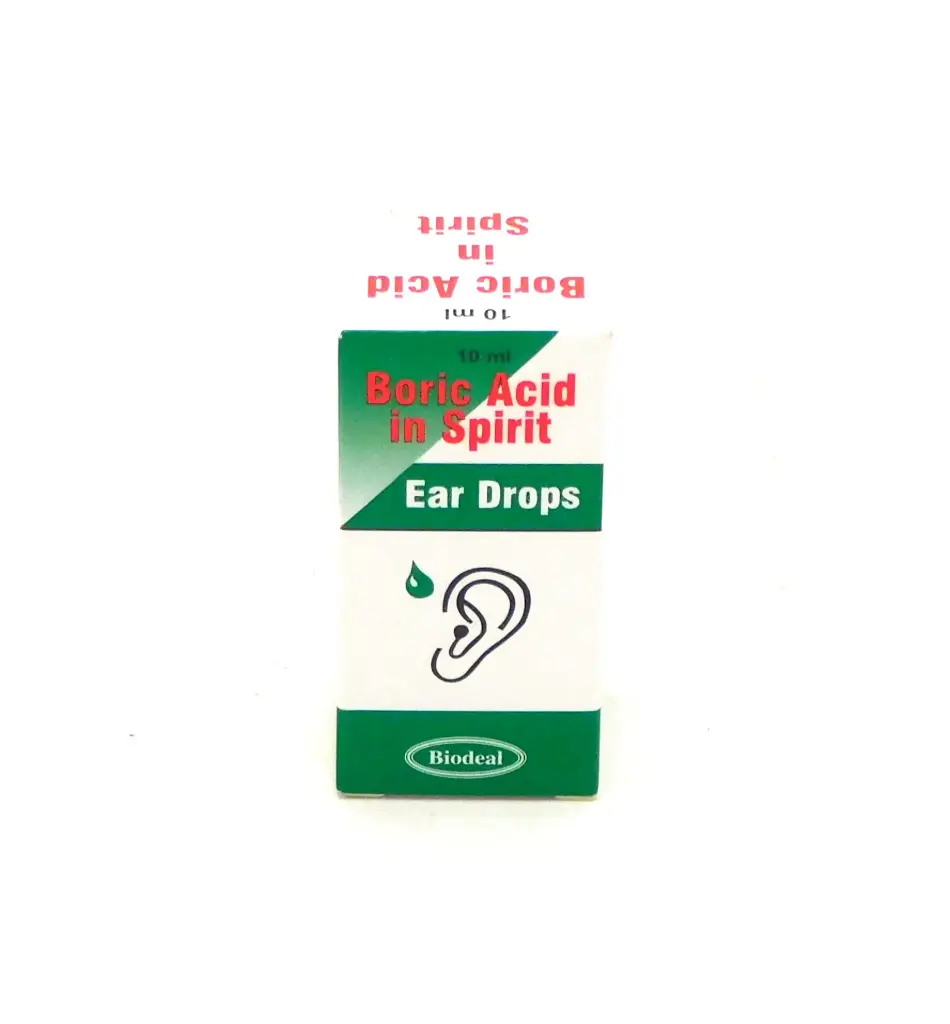 Boric Acid Ear Drops 10ml (Biodeal)