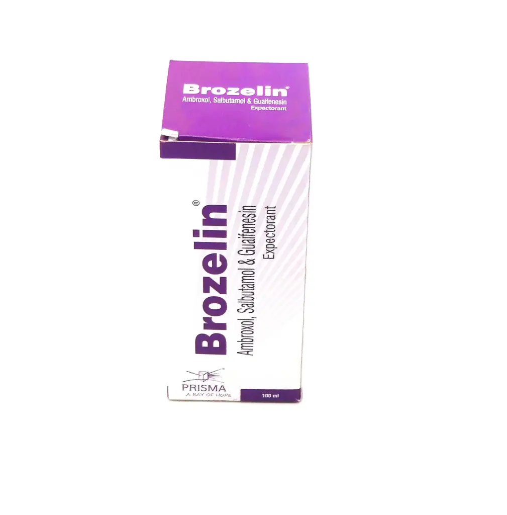 Brozelin Expectorant 100ml Syrup (Prisma)
