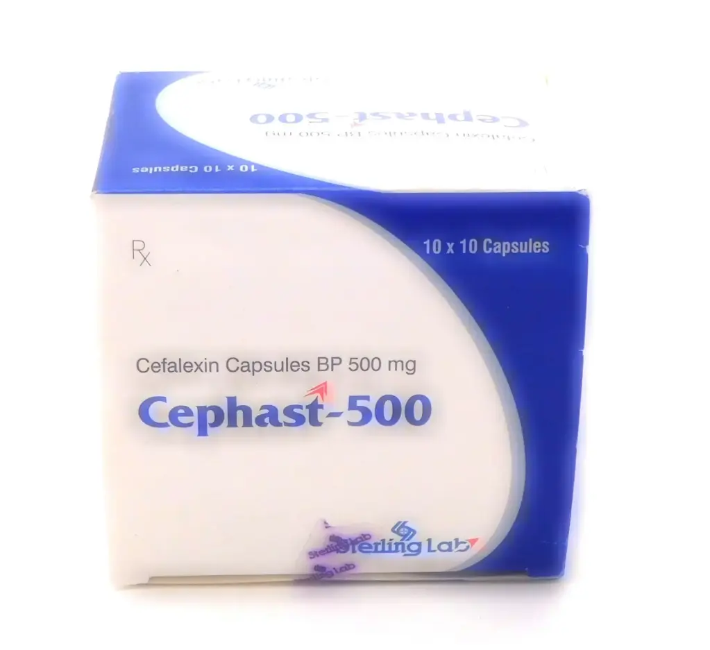 Cefalexin 500mg Capsules (Cephast-500)