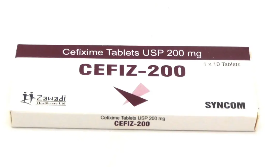Cefixime 200mg Tablets (Cefiz-200)