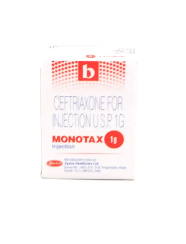 Ceftriaxone 1g Injection (Monotax)