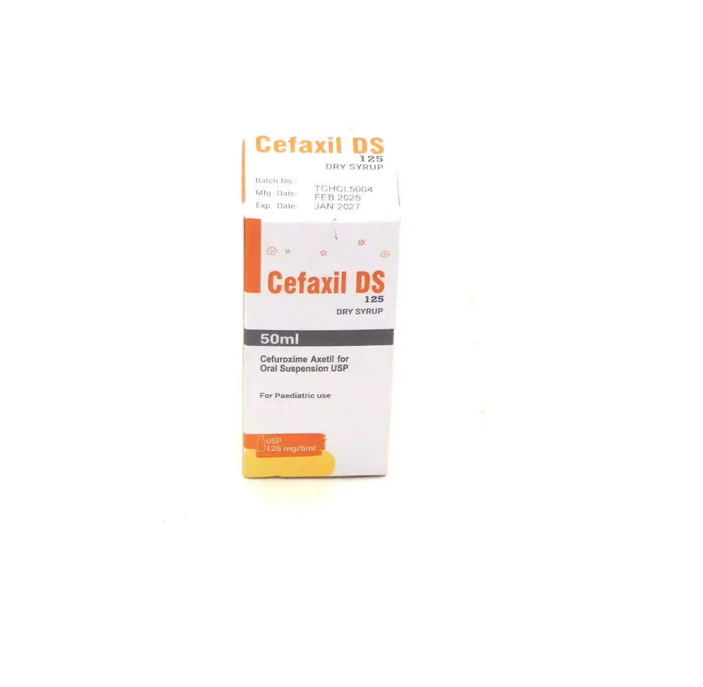 Cefuroxime Axetil 125mg/5ml Oral Suspension 50ml (Cefaxil DS)
