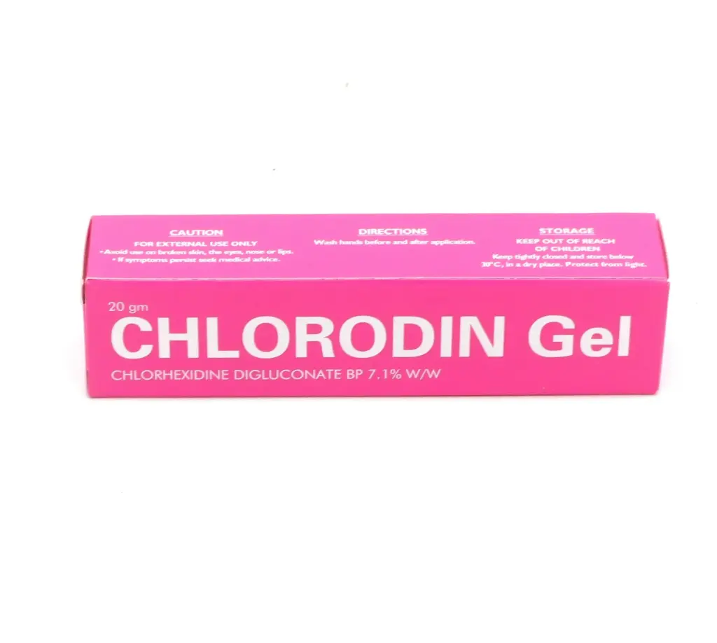 Chlorhexidine Digluconate Gel 7.1% 10g (Chlorodin)