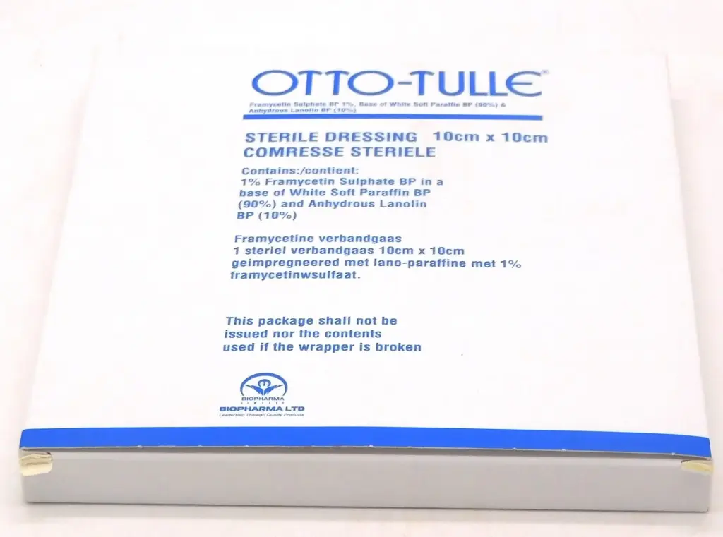 Chlorhexidine Gauze 10cmx10cm (Otto-Tulle)