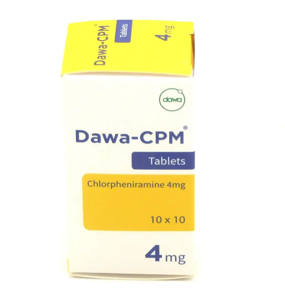 Chlorpheniramine 4mg Tablets Blister (Dawa-CPM)