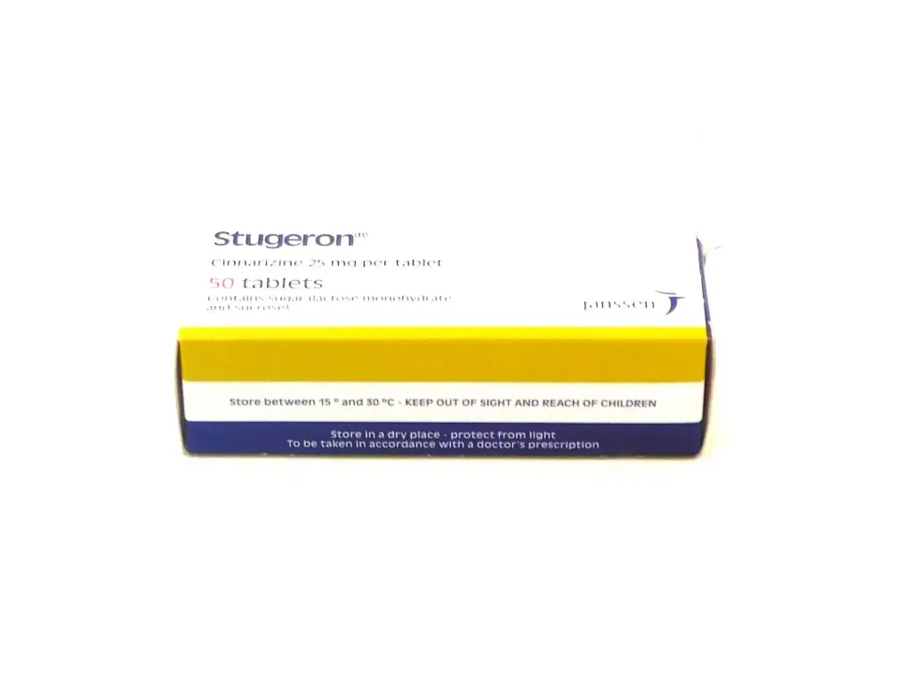 Cinnarizine 25mg Tablets (Stugeron)