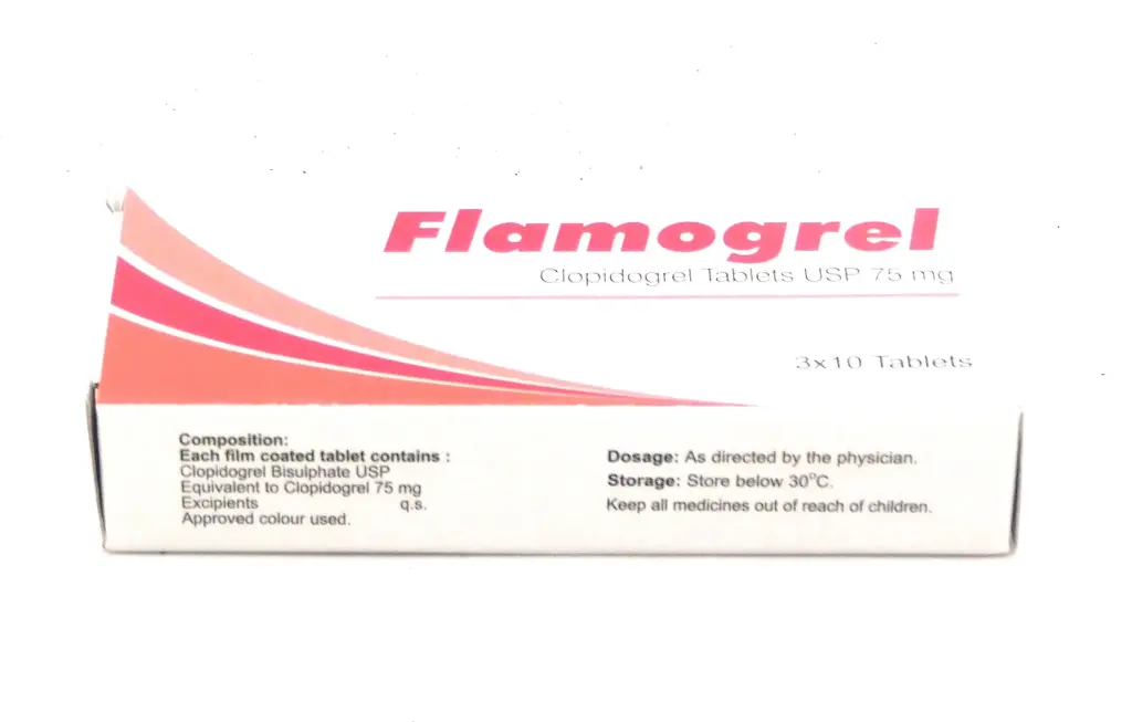 Clopidogrel 75mg Tablets (Flamogrel)