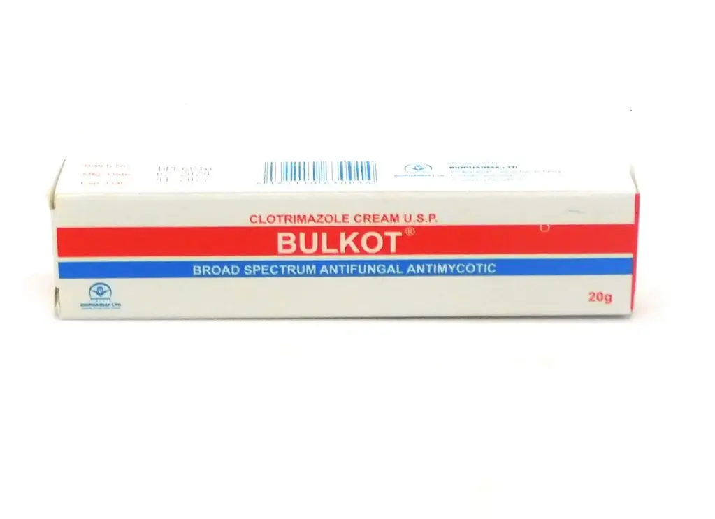 Clotrimazole Cream 20g (Bulkot)