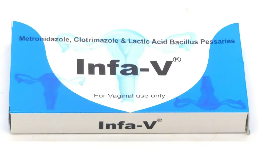 Clotrimazole/Metronidazole/Lactic Acid Bacillus Pessaries (Infa-V) 