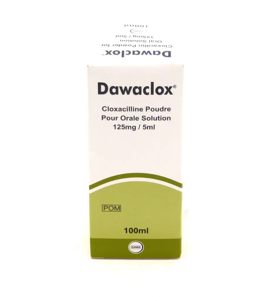 Cloxacillin 125mg/5ml Suspension 100ml (Dawaclox)