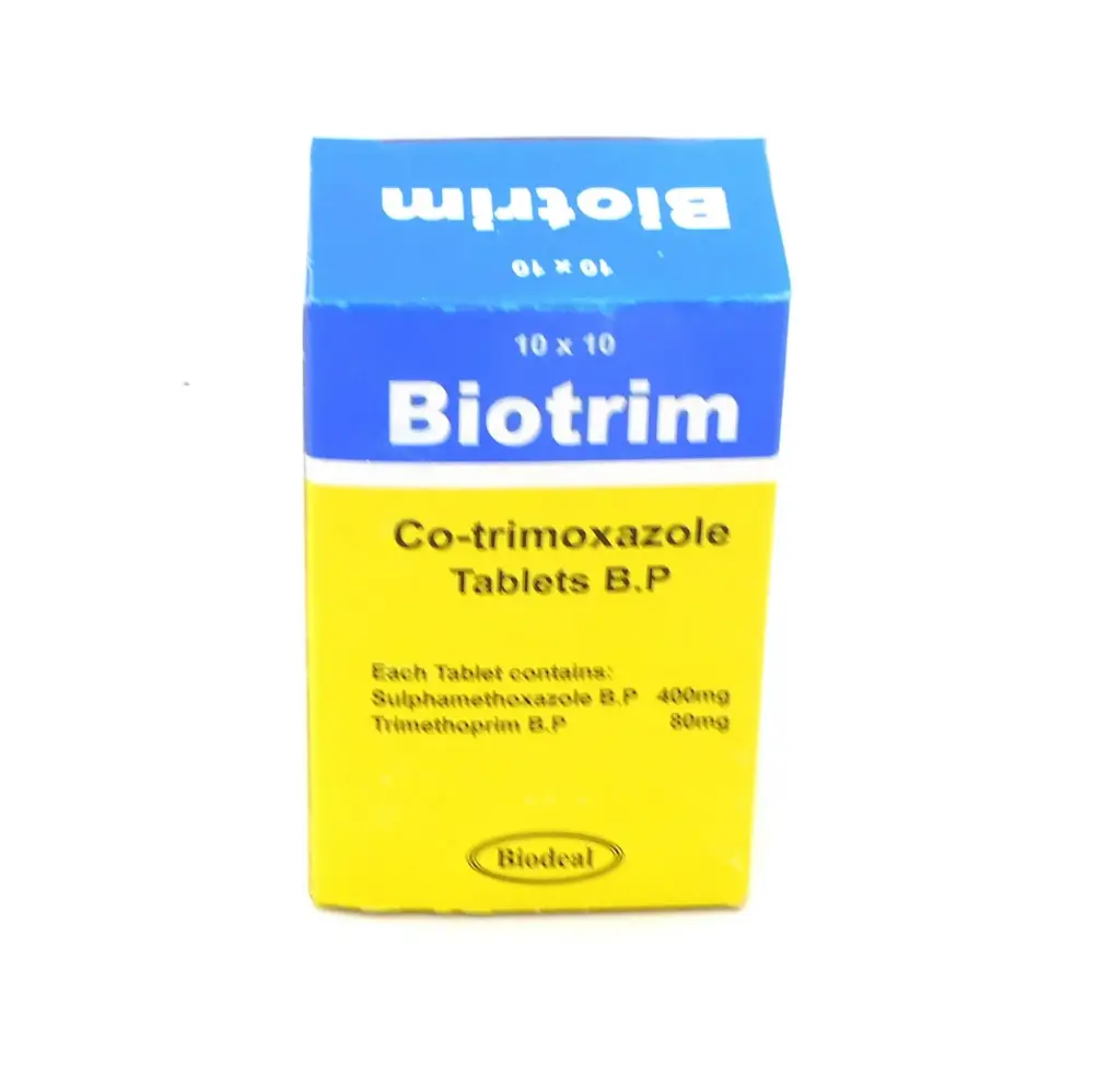 Co-Trimoxazole 400/80mg Tablets Blister (Biotrim)