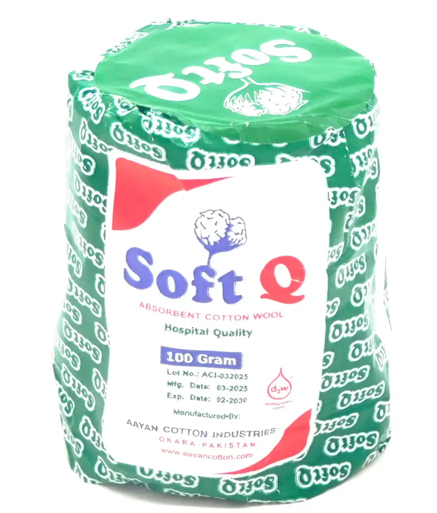Cotton Wool 100g (Soft Q)