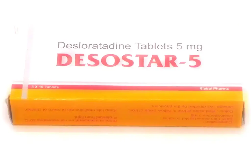 Desloratidine 5mg Tablets (Desostar-5) 