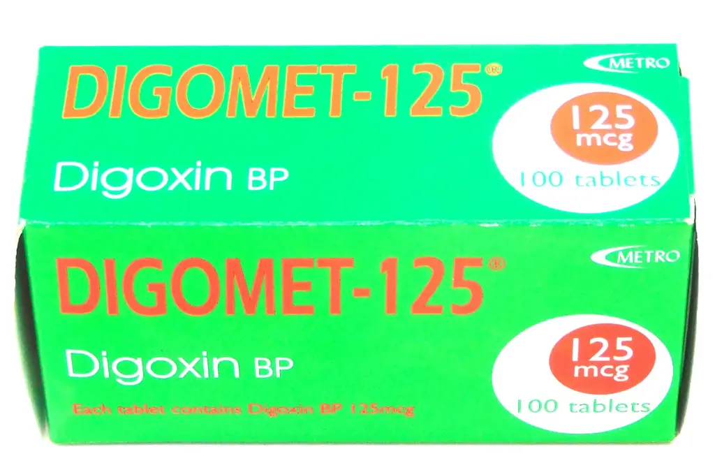 Digoxin 125 mcg Tablets (Digomet-125)