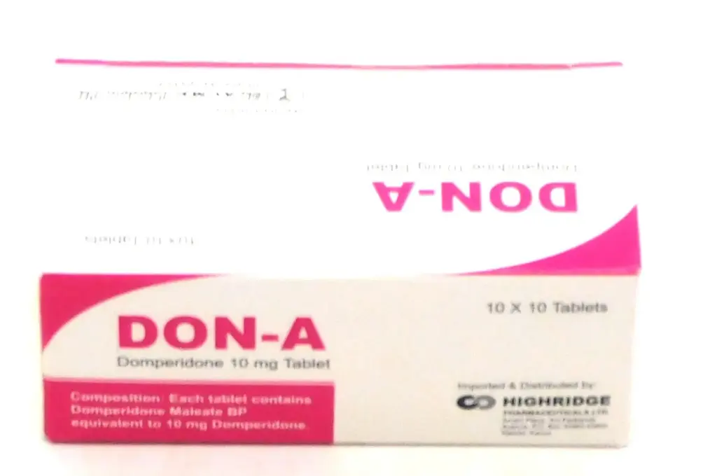 Domperidone 10mg Tablets (Don-A)