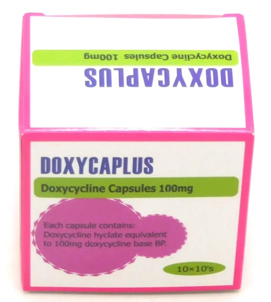 Doxycycline 100mg Capsules Blister (Doxycaplus)