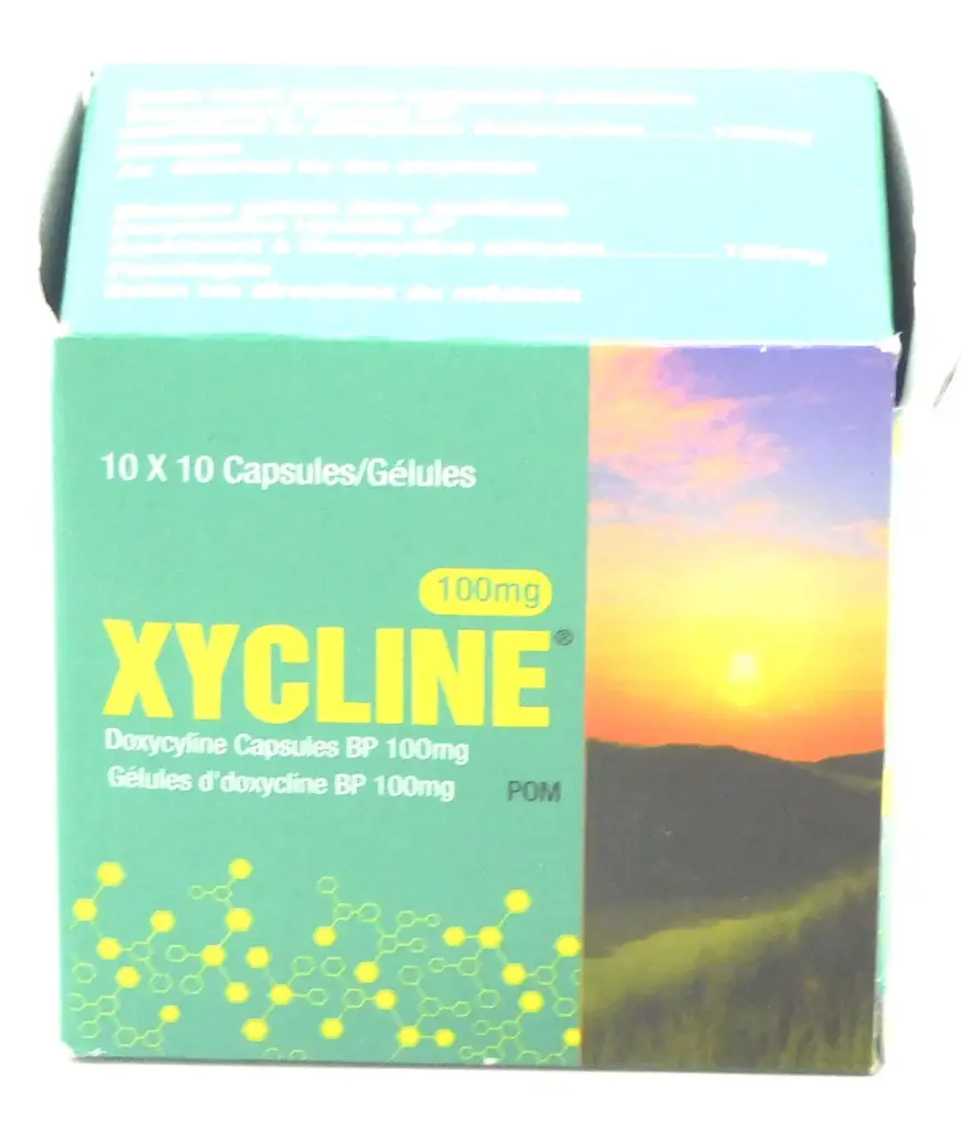 Doxycycline 100mg Capsules Blister (Xycline)
