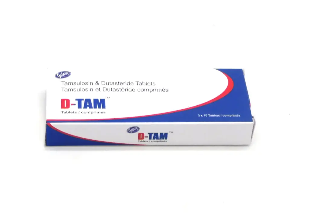 Dutasteride/Tamsulosin 0.5/0.4mg Tablets (D-tam)