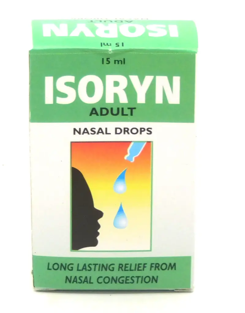 Ephedrine Adult Nasal Drops 10ml (Isoryn)