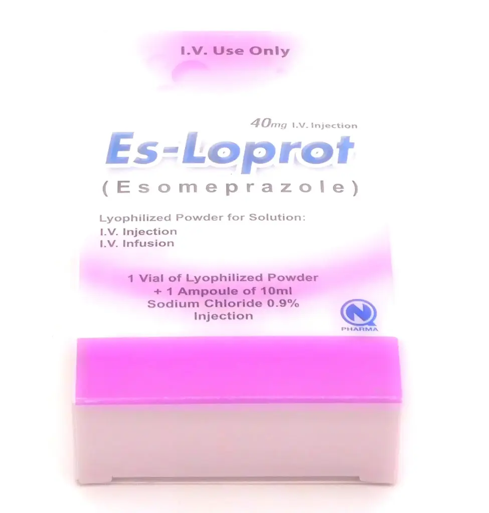 Esomeprazole 40mg Injection (Es-Loprot)