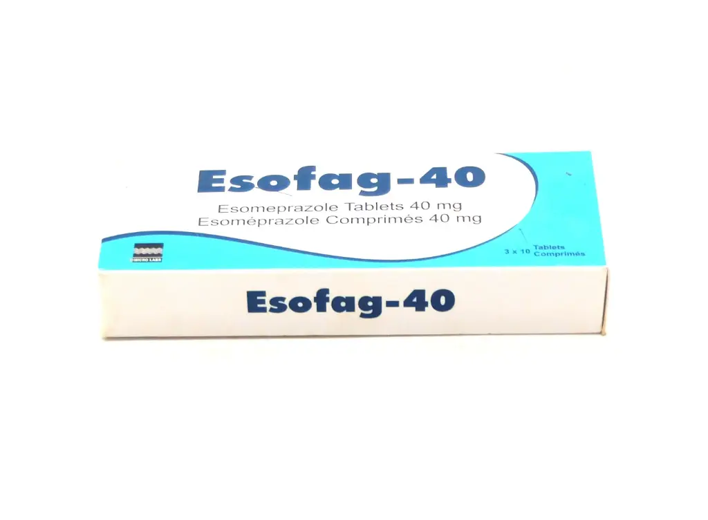 Esomeprazole 40mg Tablets (Esofag-40)