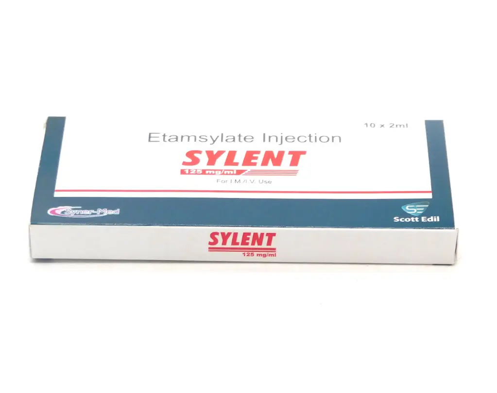 Etamsylate 125mg/ml Injection Ampoule (Sylent)