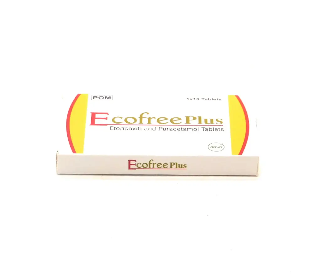 Etoricoxib/Paracetamol 60mg/500mg Tablets (Ecofree Plus)