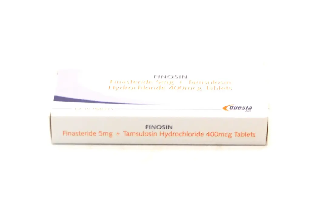 Finasteride/Tamsulosin 5/0.4mg Tablets (Finosin)