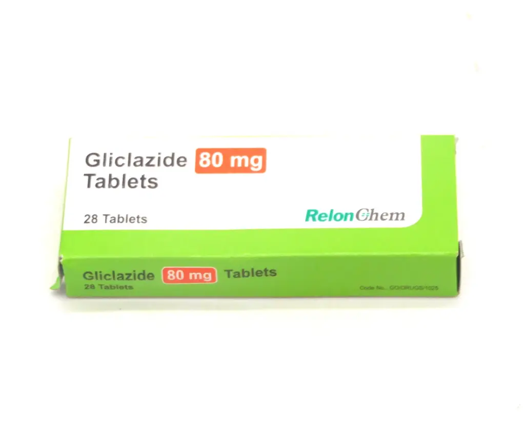 Gliclazide 80mg Tablets (Relon)
