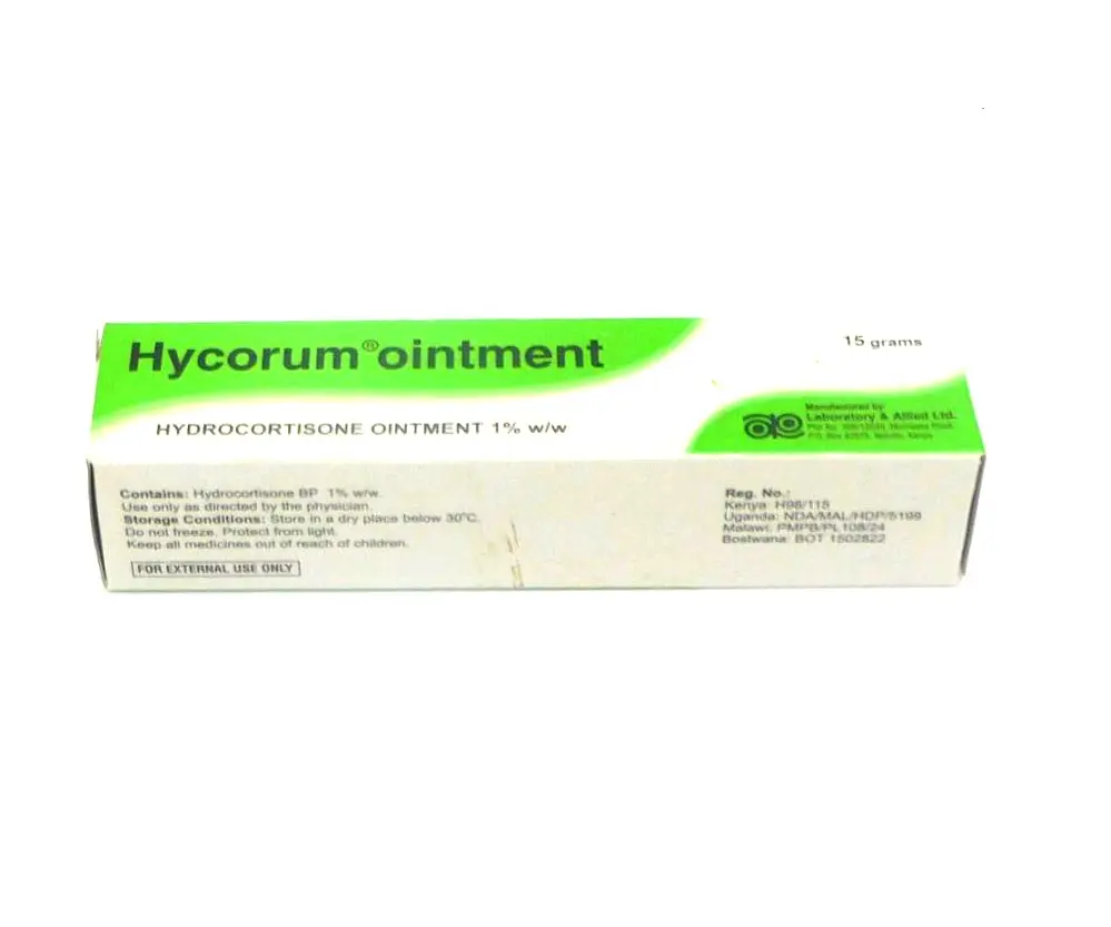 Hydrocortisone Ointment 15gm (Hycorum)