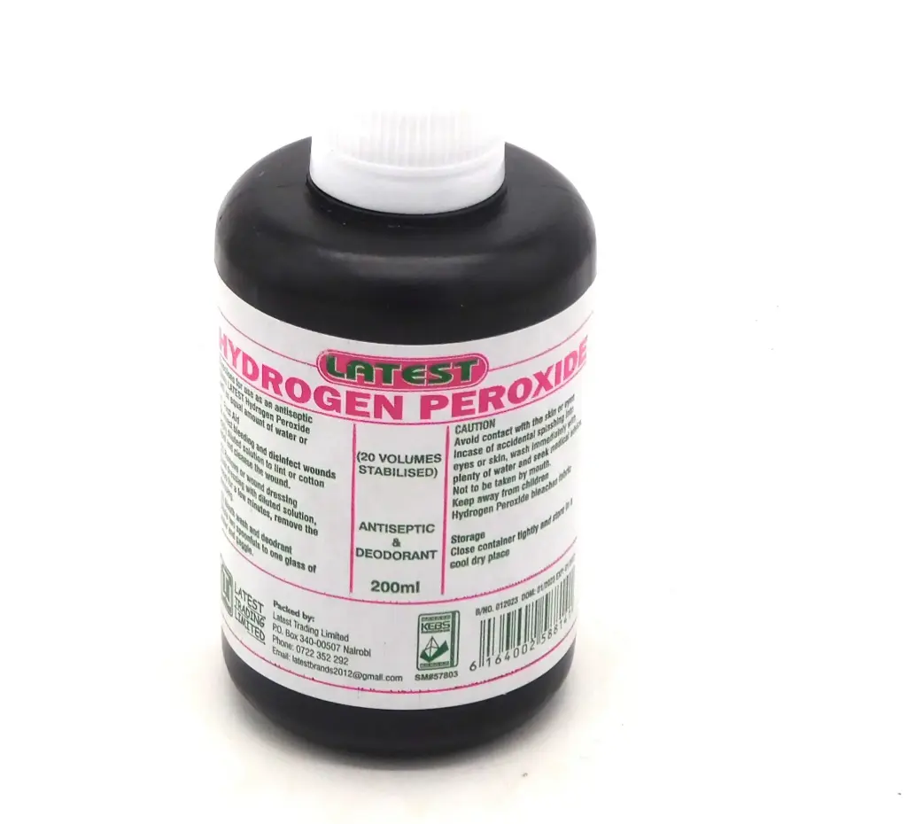 Hydrogen Peroxide Antiseptic 200ml (Latest)