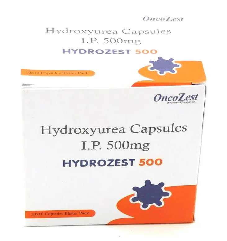Hydroxyurea Capsules 500mg (Hydrozest 500)