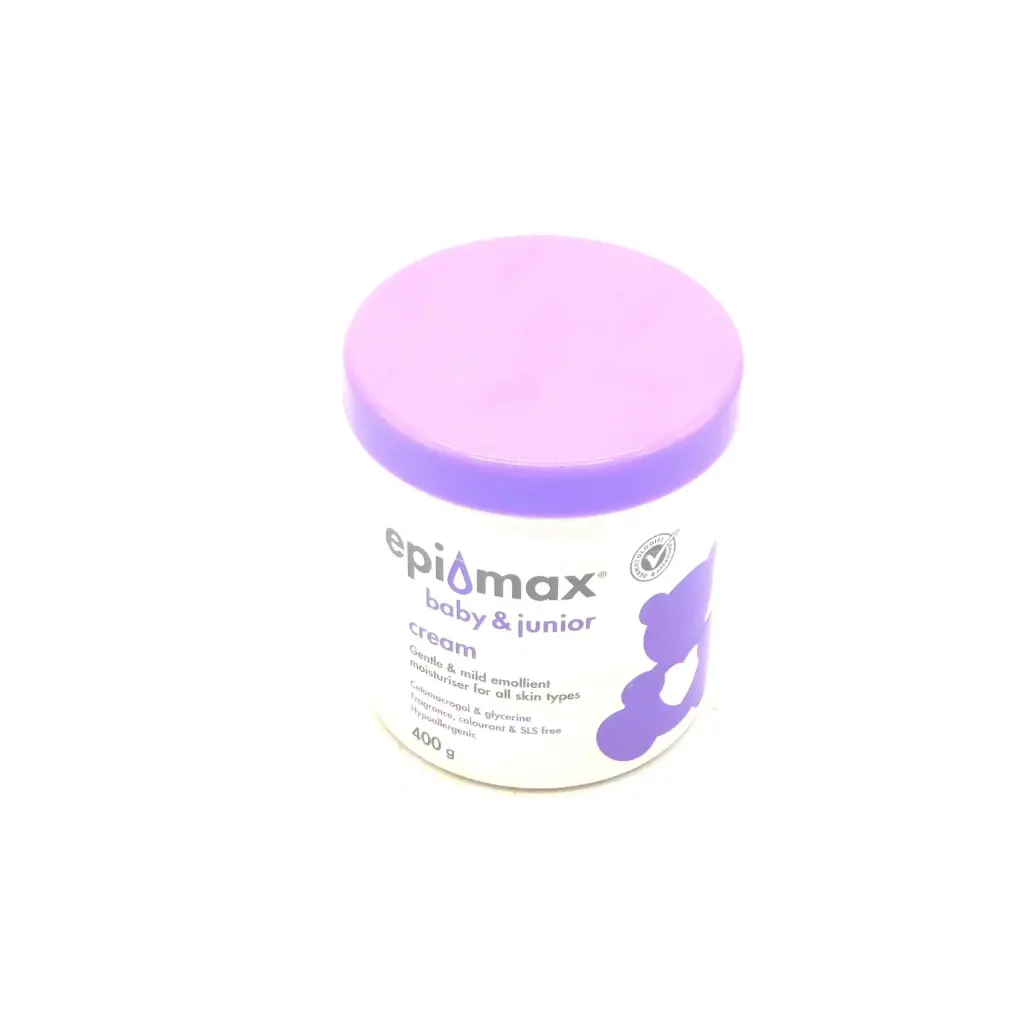Hypo-allergenic Fragrance/ Colourant Free Cetomacrogol/ Glycerine Cream 400g (Epimax Baby & Junior)
