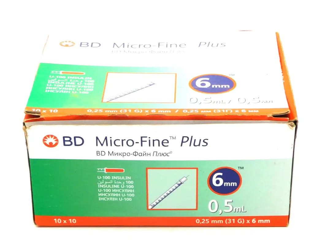 Insulin Syringes 0.5ml 31G (BD Micro-Fine Plus)