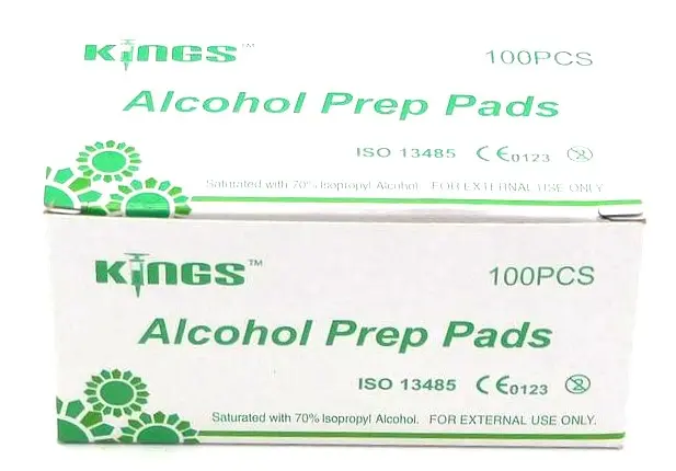 Isopropyl Alcohol 70% Swabs (Kings)