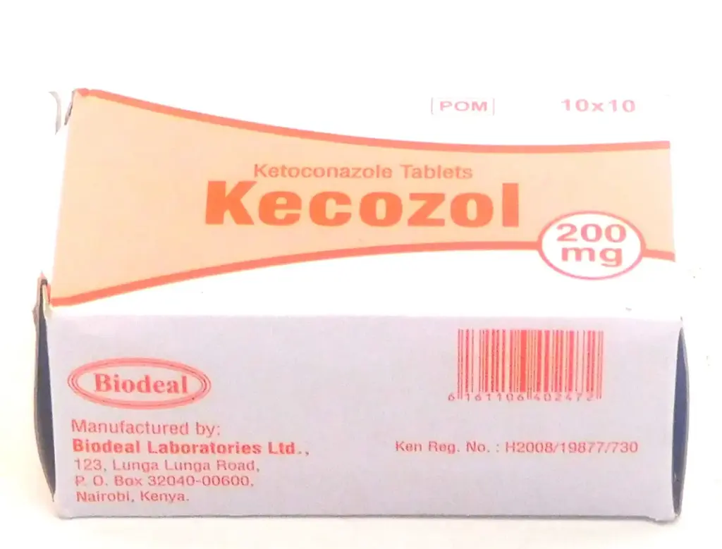 Ketoconazole 200mg Tablets (Kecozol)