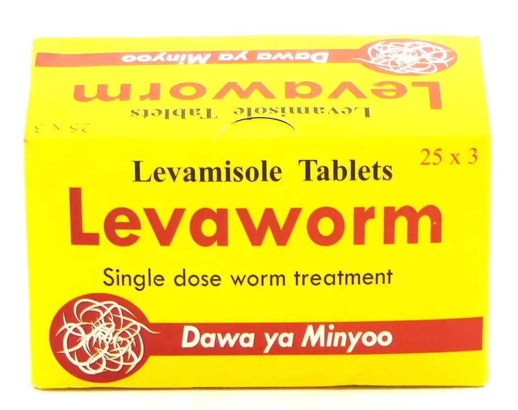 Levamisole 40mg Tablets Blisters (Levaworm)