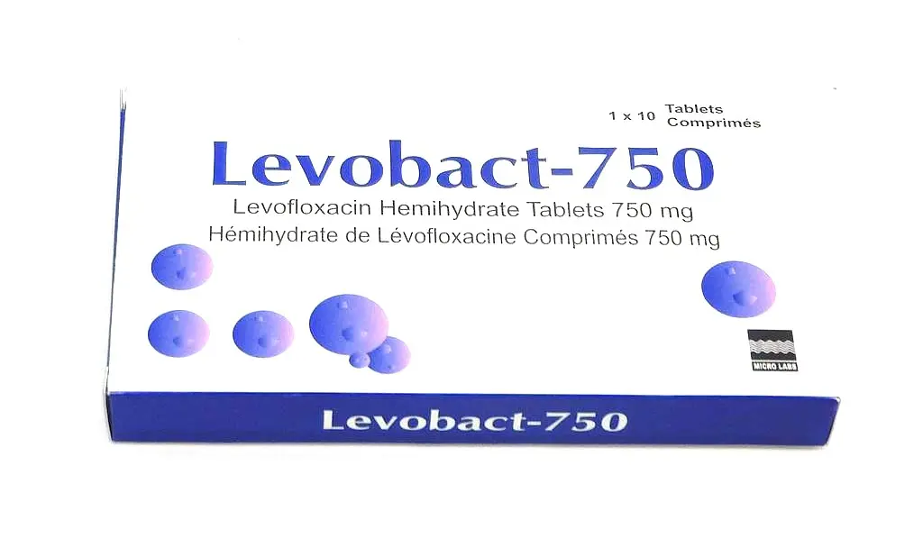 Levofloxacin 750mg Tablets (Levobact)