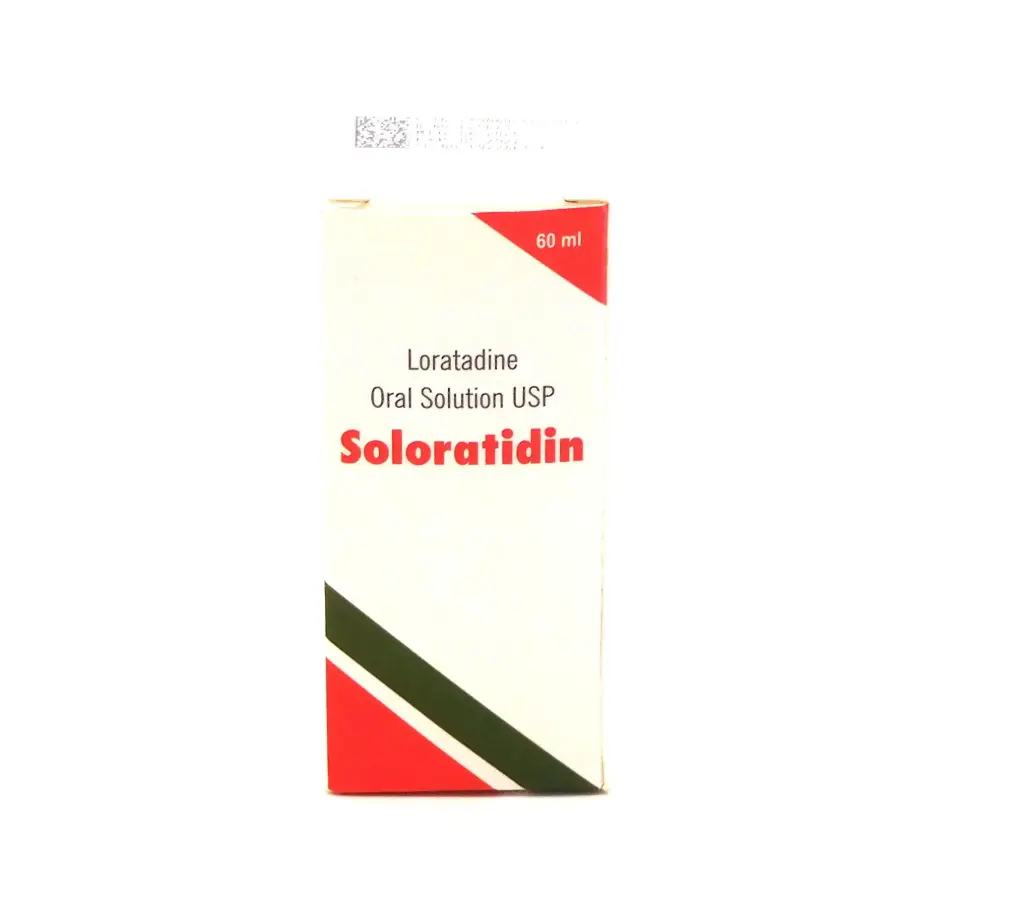 Loratidine Syrup 60ml (Soloratidin)